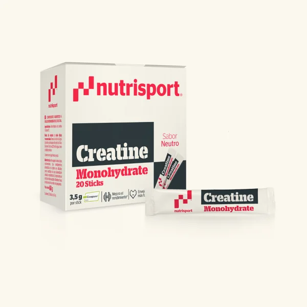 Nutrisport Creatina Creapure Monohidrato Sticks 20 Sticks Neutro
