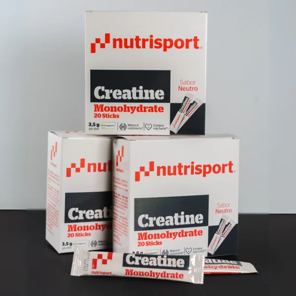 Nutrisport Creatina Creapure Monohidrato Sticks 20 Sticks Neutro - Imagen 5